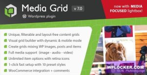 Media Grid v7.5.3 – WordPress Responsive Portfolio nulled